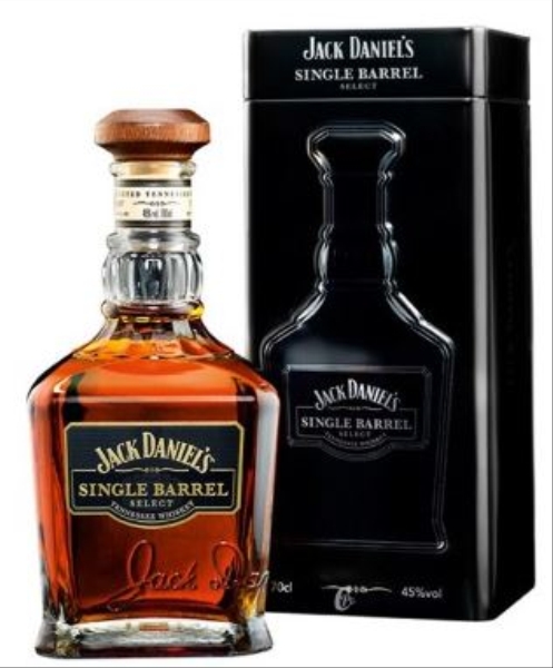 Image sur Jack Daniel's Single Barrel + Metal GBX 45° 0.7L